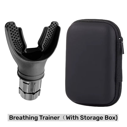 New Fitness Instructor Portable Vital Capacity Abdominal Breathing Trainer with Box Adjustable Resistance Hiking Outdoor Camping